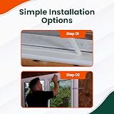 Home Smart White UPVC Angle Trim 40mm 90 Degree Right Angle Corner Profile 3 view 6