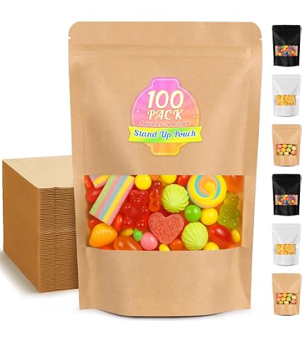 Amazon.com: FITIMOR 100 PCS Resealable Bags for Small Business