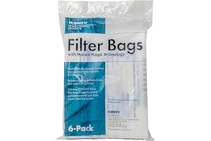 Kirby Allergen Reduction HEPA Filter Bags 6-Pack | Part #204811 | OEM Replacement for F-Style & Twist-Style Kirby Vacuums