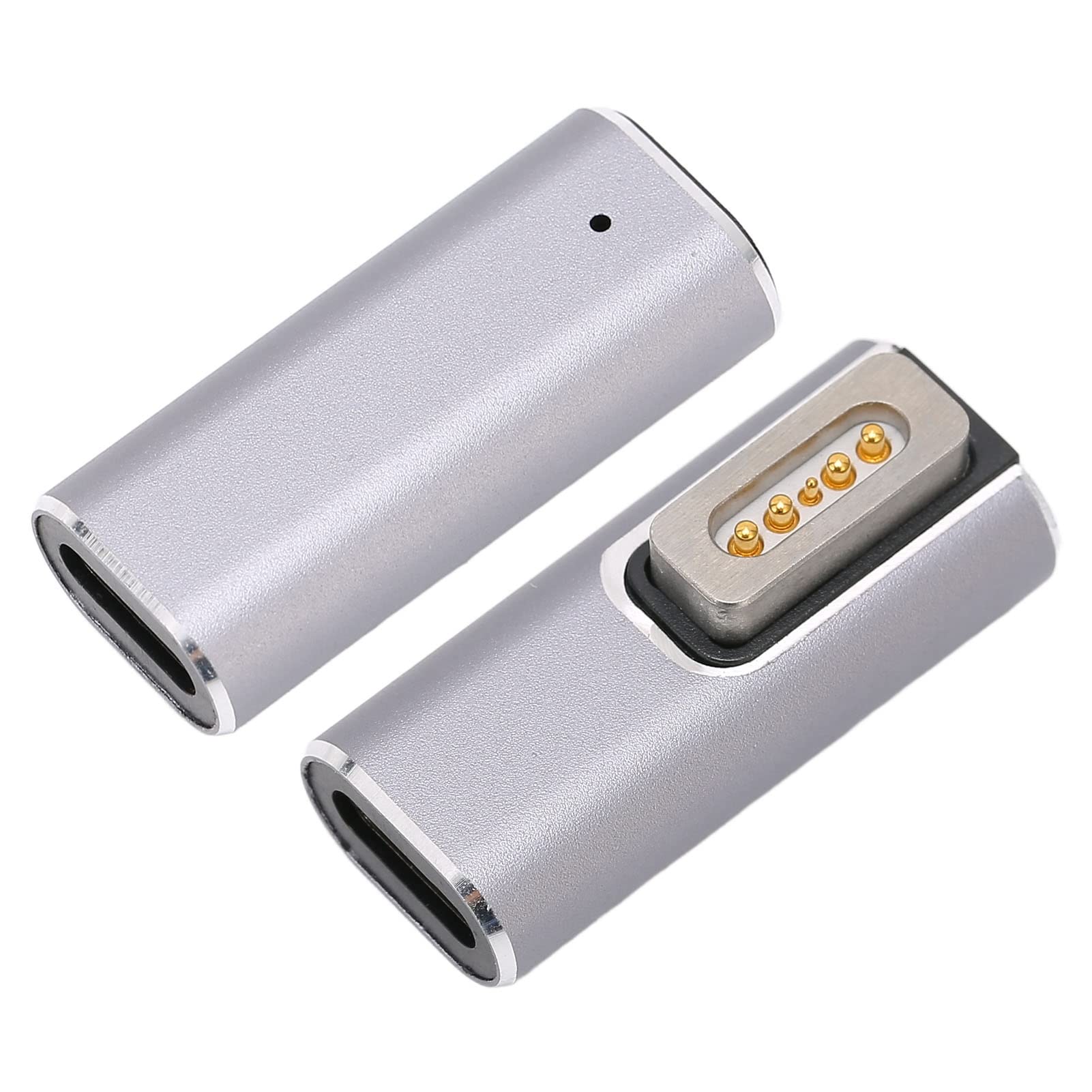 ciciglow Type C Magnetic Adapter PD Fast Charging Magnetic Suction Interface USB C to Magnetic Adapter for OS X Laptop (Type C to Magnetic Adapter)