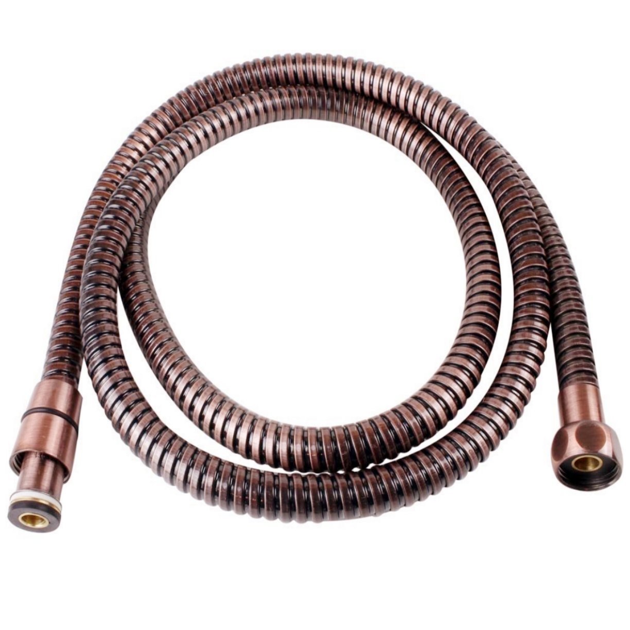 Shower Hose/170 cm/1.7 Meters in Copper/Brass/Shower/Bath/Shower Hose/Tube/Steam Punk Retro Old Copper/red/Brown - Extensible