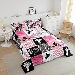 Motocross Comforter Set, Dirt Bike Bedding Sets