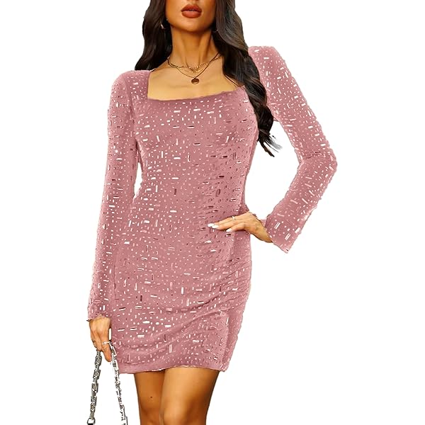 embellished glitter mini dress Glitz And Glamour Sequin Mini Dress main image 0