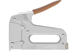 ARROW FASTENER Arrow T25 Heavy Duty Staple Gun for Low Voltage Cables and Wires up to 1/4-Inch Diameter - Silver