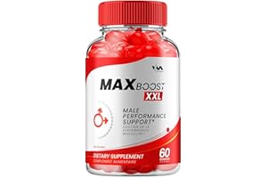 (1 Pack) Max Boost XXL Gummies - MaxBoost XXL Advanced Formula, and Reviews, 60 Gummies