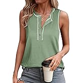 SHEWIN Womens Tank Tops Sleeveless Shirts Pullover Beach Vacation Clothes Business Causal Outfits Summer Tops for Women 2026