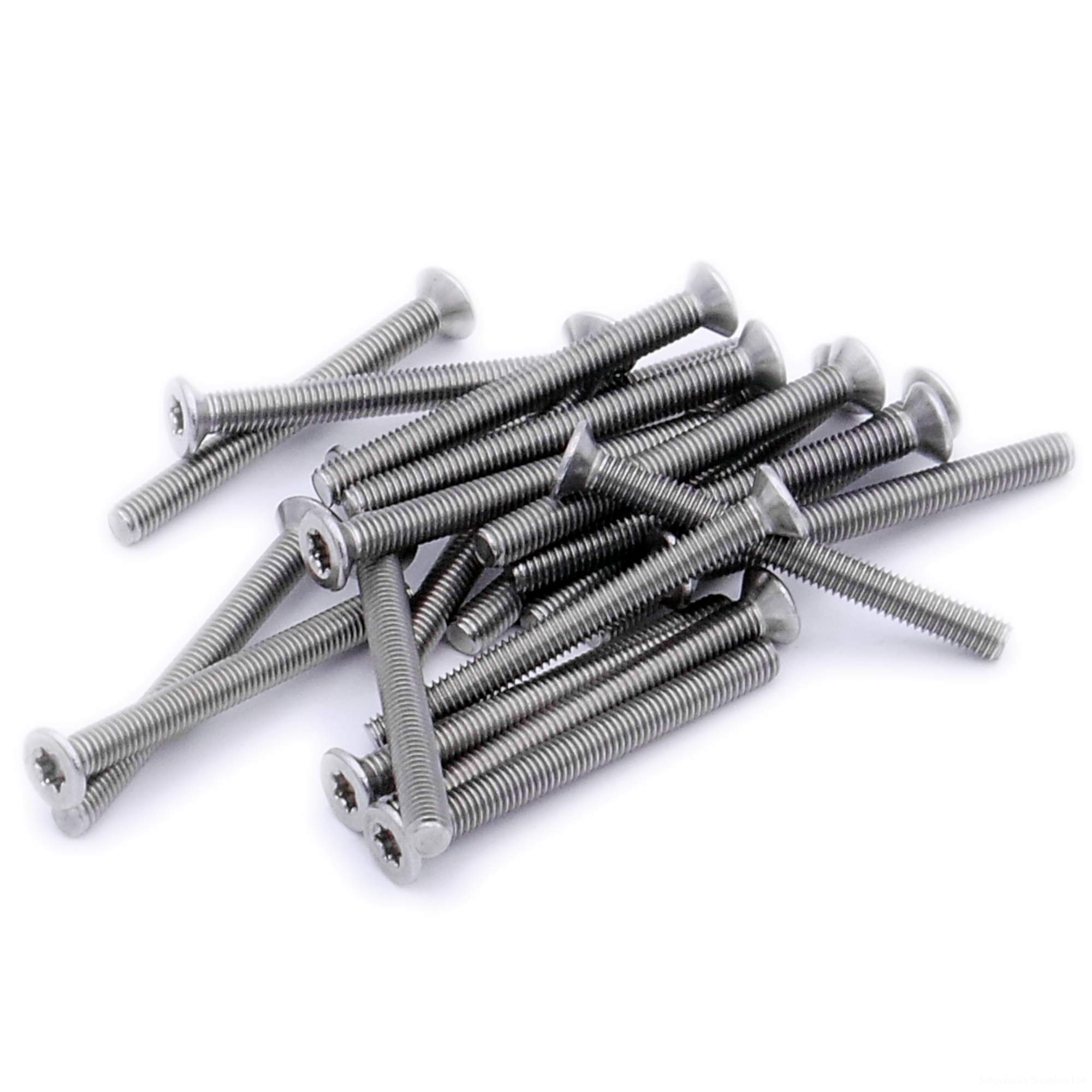 M5 (5mm x 8mm) TX Socket Countersunk Machine Screw (Bolt) - Stainless Steel (A2) (Pack of 20)