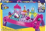 Mega Bloks Build N Learn Table Pink 29 pcs Folding Portable Toddler Toys view 6
