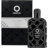 Orientica Luxury Collection Amber Noir Eau De Parfum – Woody, Spicy, Elemi, Fig, Carrot, Lily of the Valley, Cedarwood, Sandalwood, Musk - Arabic Perfume for Men & Women – 2.7oz / 80ml