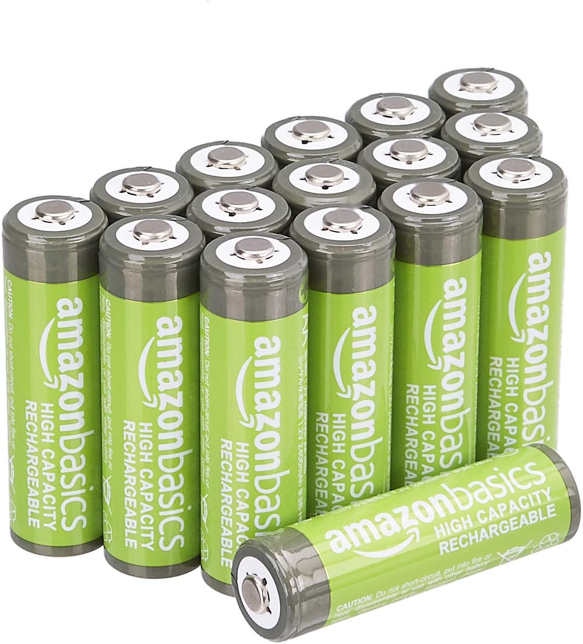AmazonBasics AA HighCapacity Rechargeable Batteries Amazon.co.uk
