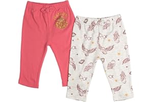 Harry Potter Hedwig Owl Baby Girls 2 Pack Pants Newborn to Toddler