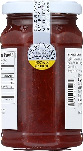 RIGONI DI ASIAGO FIORDIFRUTTA ORGANIC FRUIT SPREAD, STRAWBERRY, 8.82 OUNCE