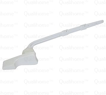 Toilet Tank Flush Lever Replacement For American Standard 28 Degree Angle Arm White Amazon Com
