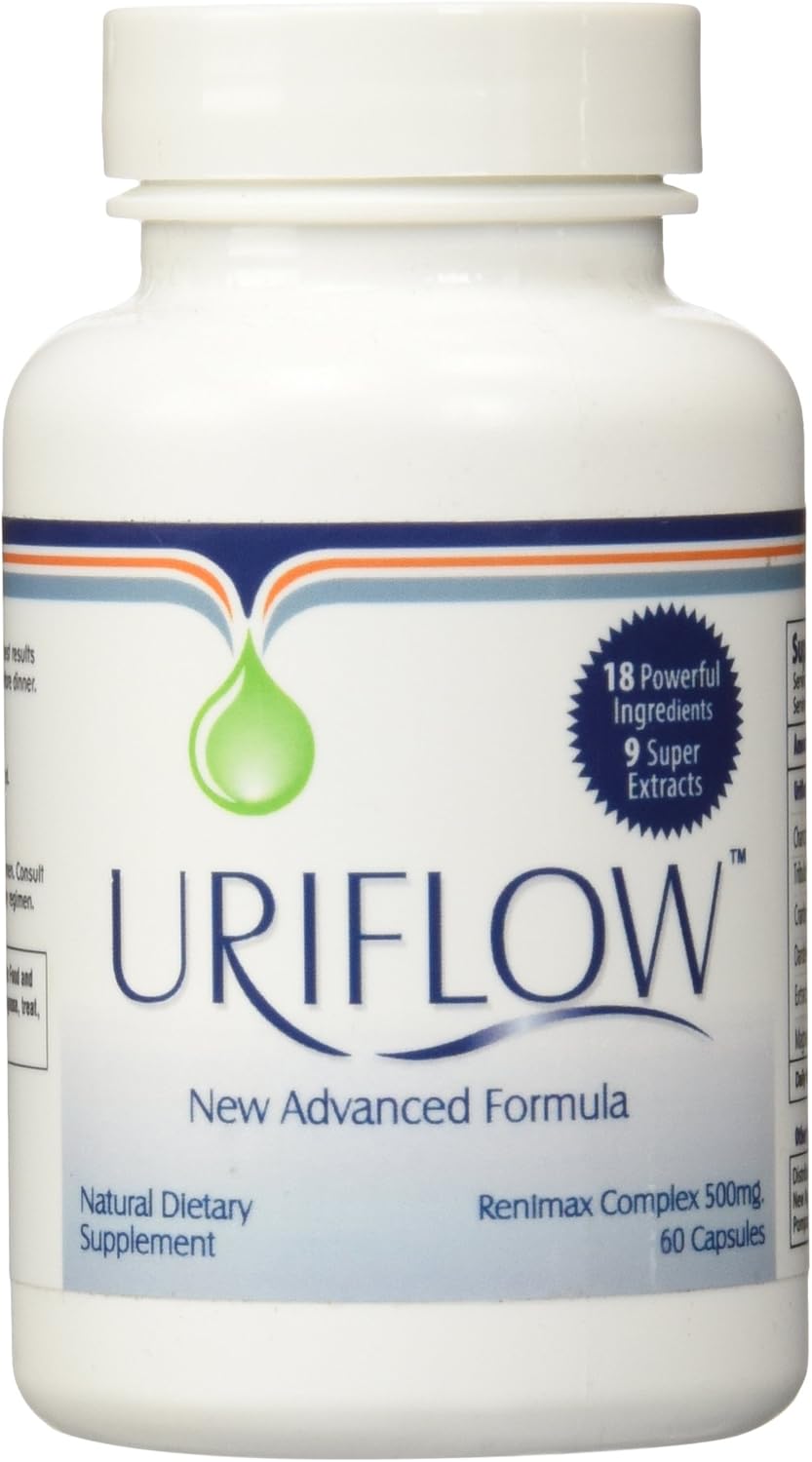 (1) Uriflow Natural Treatment for Kidney Stones - 60 Capsule: Health & Personal Care