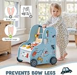 Giant bean Wooden Baby Push Walker Activity Center Car Traffic Theme view 6