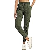 Willit Women's Workout Jogger Studio Track Athletic Pants Hiking Casual Pants with Pockets Lightweight