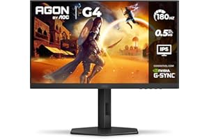 AOC, Monitor Gamer G4 27” 180Hz, 27G4/P, 0,5ms IPS, com Ajuste de Altura