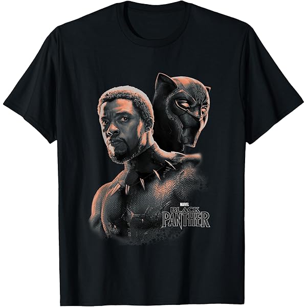 Amazon.com: Marvel Black Panther T'Challa Claw Marks T-Shirt Small