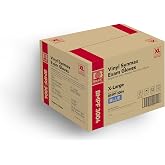 Basic Medical Synmax Vinyl Exam Gloves - Latex-Free &amp; Powder-Free - X-Large, BMPF-3004(Case of 1,000)