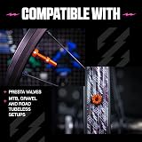 Muc-Off Tubeless Valves V2 7075 Aluminium Presta with Core Tool Orange 44mm view 4