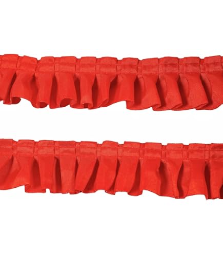Ruffle Trim For Sewing YYCRAFT 11 Yards Satin Ruffle Trim Fabric Trims ...