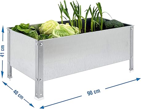Huerto urbano Urban garden Galva/Galvanizado Simonrack 410x900x400 ...