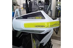 labelbike - 3D Stickers Motorcycle Handguards Protection and Decoration in Resin Compatible with Husqvarna Norden 901 2025 Co