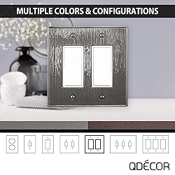 Questech Decor Double Rocker Light Switch