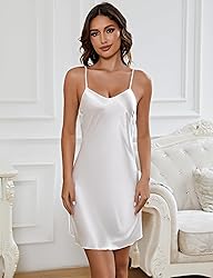 Marvmys Womens Satin Nightgown Bridal Lingerie