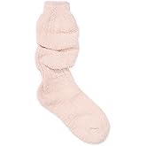 MUK LUKS Womens Slouch Sparkle Cozy Sock