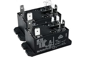 DAZZYD TE CONNECTIVITY/Potter & BRUMFIELD T92P7D22-12 Power Relay, 12VDC, 30A, DPST-NO, Flange (Pack of 2)