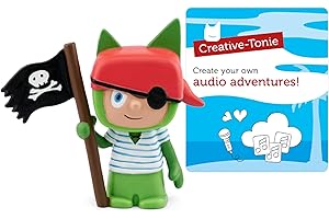 Tonies Pirate Creative Audio Character - Record and Upload up to 90 Minutes of Your Own Stories and Songs