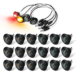 MADCATZ Mix 3/4 Inch Mini Round Smoked Lens 10