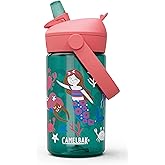 CamelBak Thrive Flip Straw Kids Bite Valve Tritan Renew Water Bottle 14oz