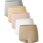 BAMBOO COOL Womens Bamboo Boxer Briefs Underwear Soft Stretch Boy Shorts Panties for Women