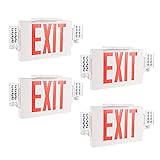 Gruenlich LED Combo Emergency EXIT Sign with 2