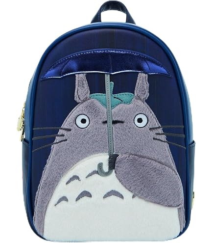 Amazon.com: Hot Topic Studio Ghibli My Neighbor Totoro Soot Sprites Coin Pouch Mini Backpack MULTI NONE: Clothing, Shoes & Jewelry
