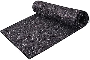 Youdaju 1 Pcs Dishwasher Insulation Blanket 16 x 60 Inches Cotton Wall Insulation Pipe Insulation Blanket Soundproof Roll Acoustic Blanket Noise Sound Absorbing for Washing Machine Pipe Wall (Grey)