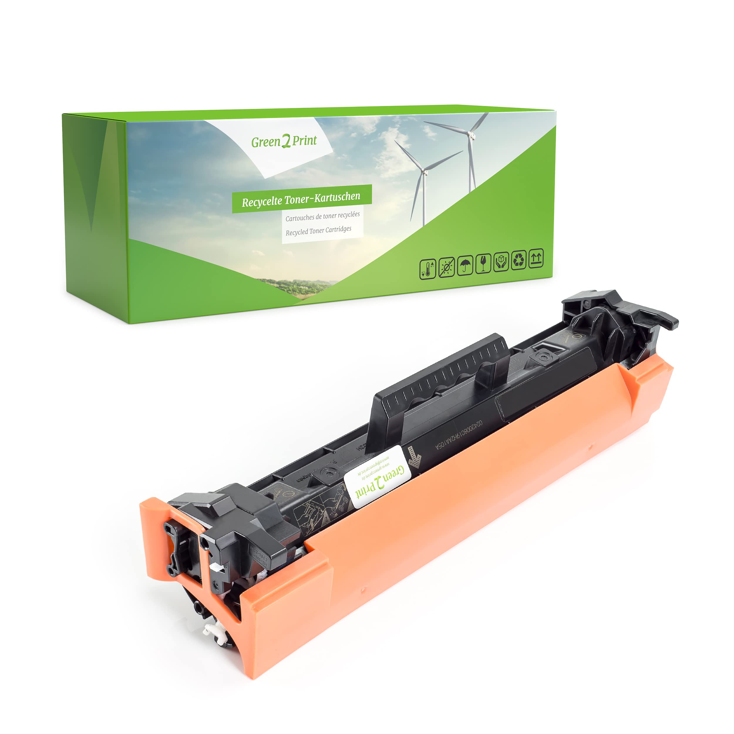 Green2Print Toner black 1600 pages replaces HP CF230A, 30A Toner cartridge for HP LaserJet Pro M203, LaserJet Pro MFP M227