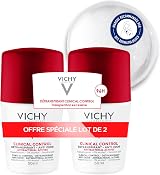 Vichy Deodorant Roll-On 48h Antiperspirant for Sensitive Skin 2x50ml view 1