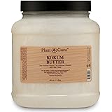 Kokum Butter 3 lb. 100% Pure Raw Fresh Natural Cold Pressed. Skin Body and Hair Moisturizer, DIY Creams, Balms, Lotions, Soap