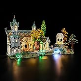 LIGHTAILING Led Lighting Kit for Lego-10316 Rivendell Building Blocks Model - LED Light Set Compatible with Model(Not Include