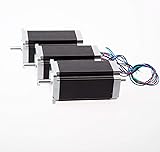 Us Ship 3 Pcs Nema 23 Stepper Motor 425 Oz.in Dual