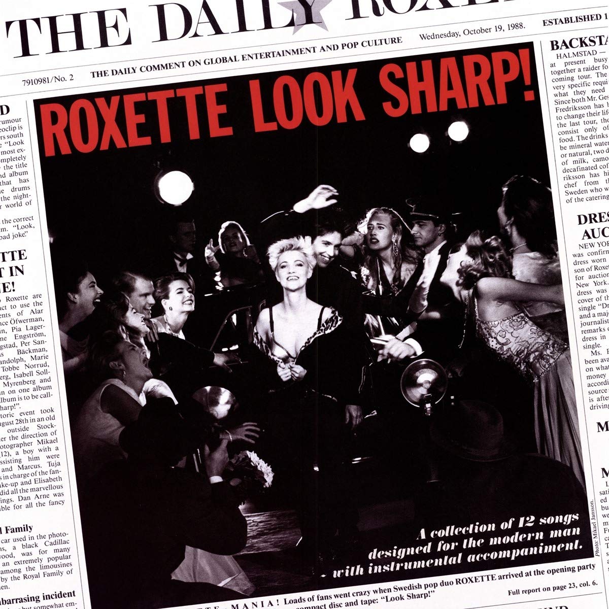 roxette look sharp tour