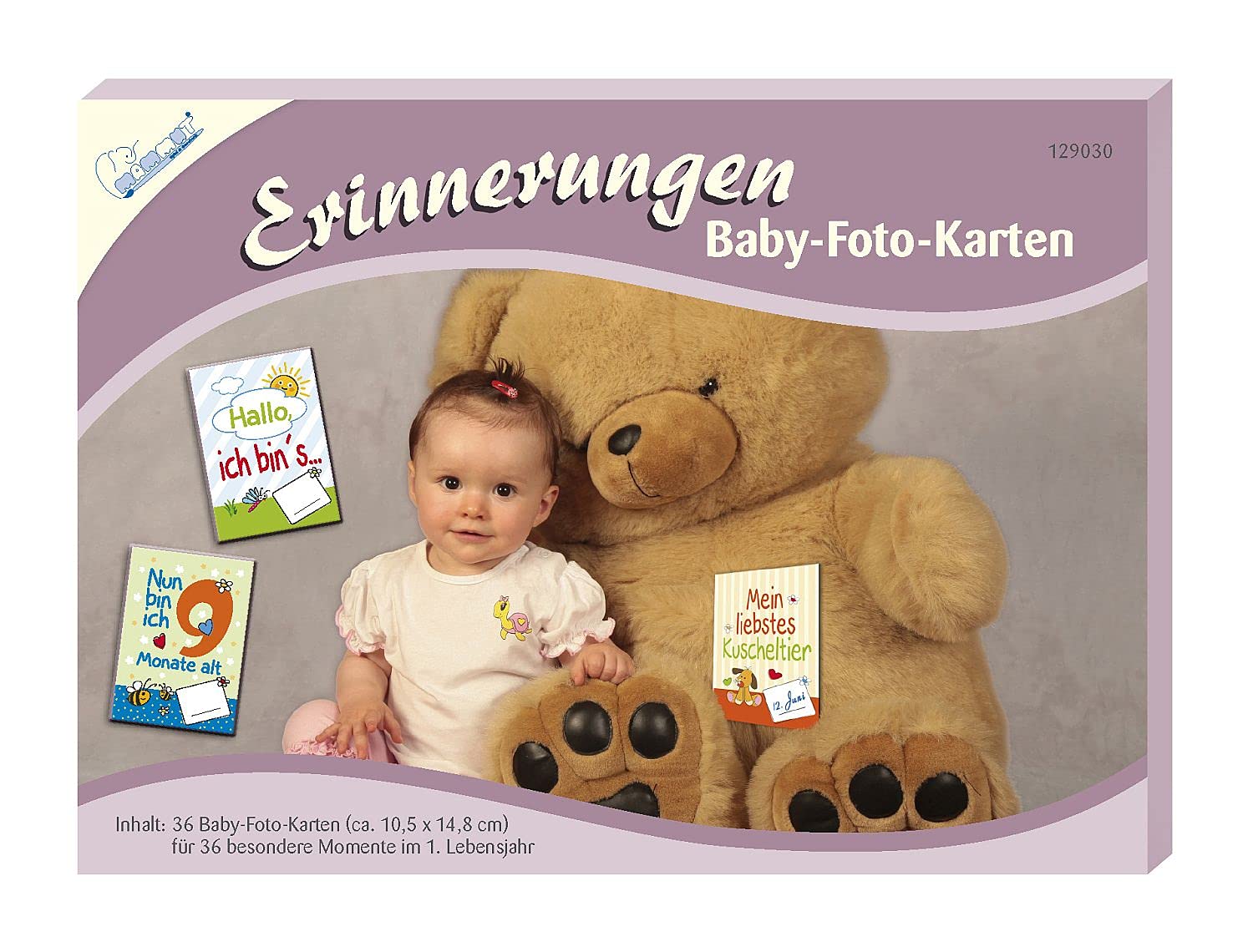 Mammut 129030 – 3D Erinnerungen – Baby Photo Cards