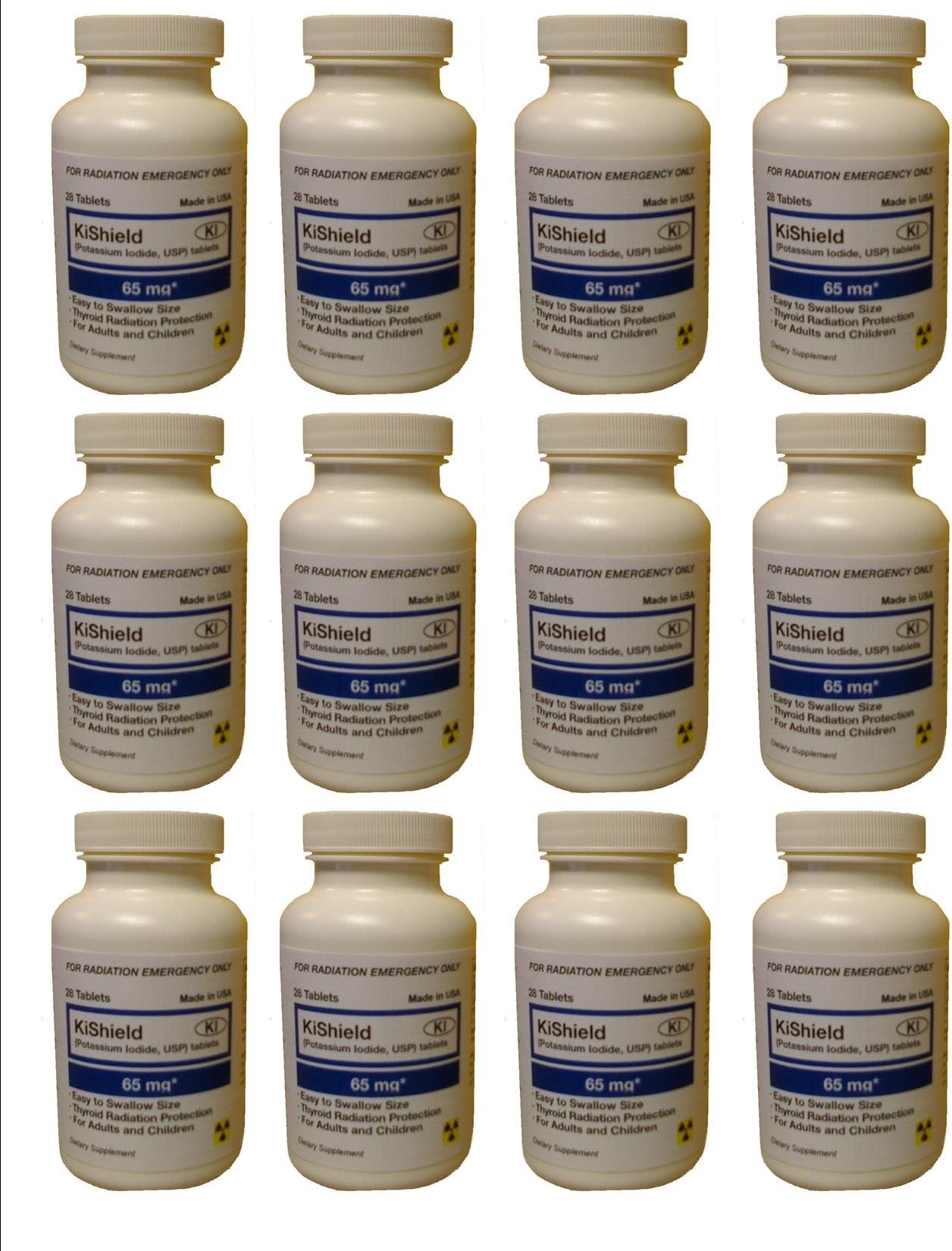 KI Shield Potassium Iodide #1 Brand (65mg) (12)