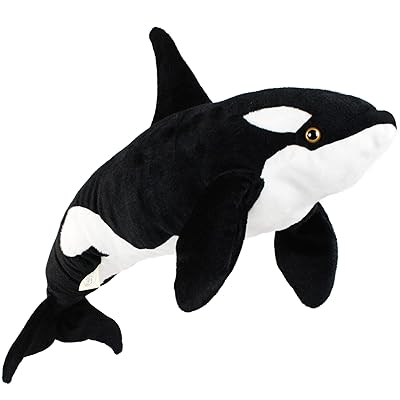VIAHART Octavius The Orca Blackfish | Over 2 1/2 Foot Long Big Killer Whale Stuffed Animal Plush | by Tiger Tale Toys