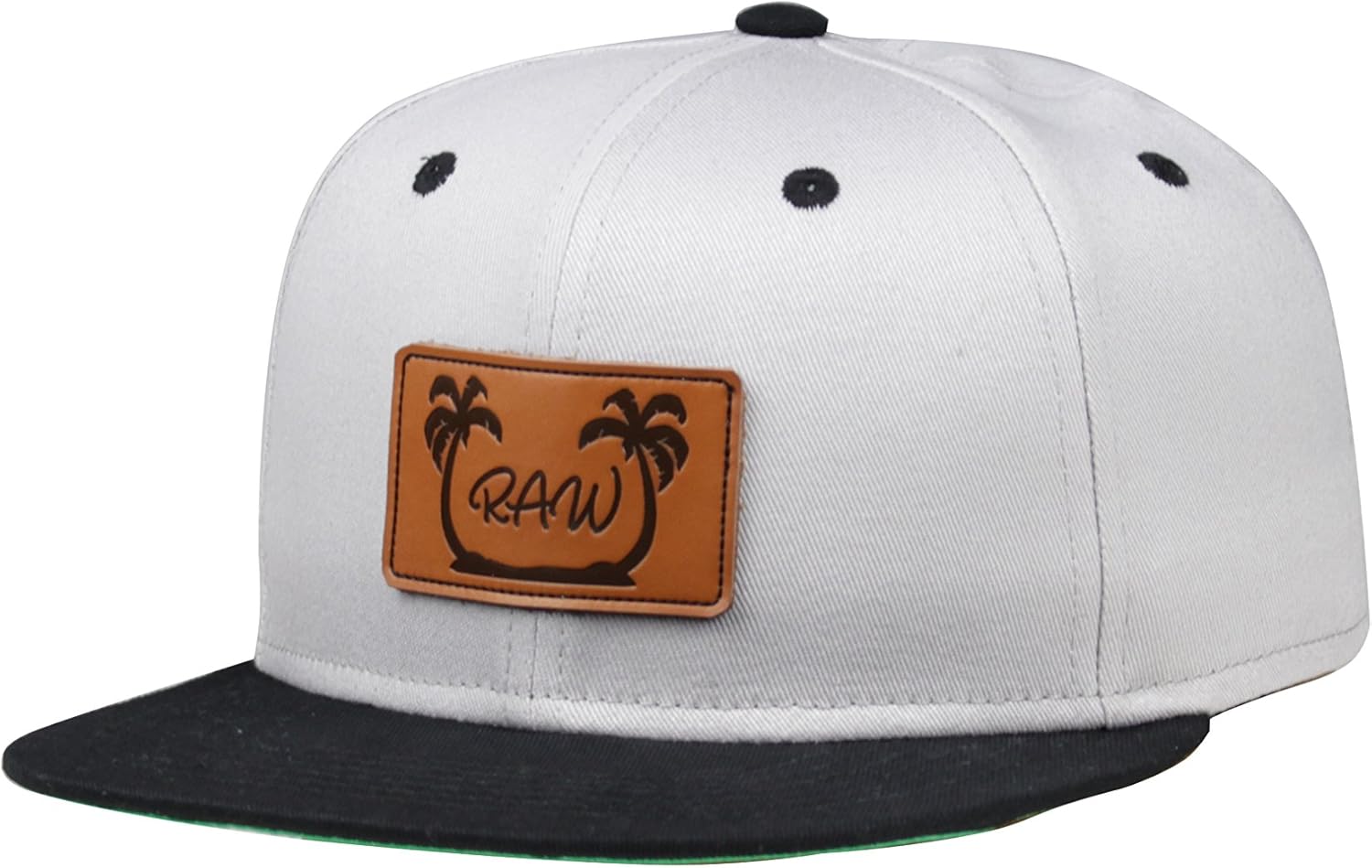 baseball cap green under brim