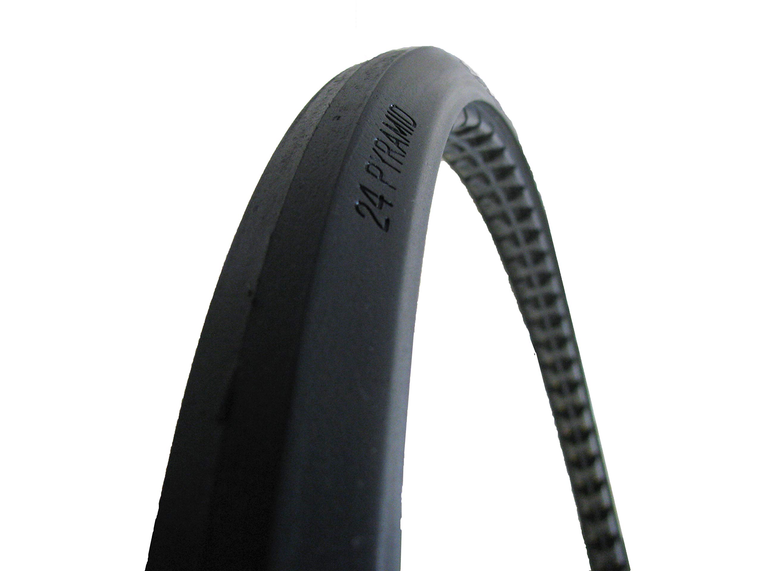 Photo 1 of The Aftermarket Group Wheelchair Tire, Low Profile Urethane Foam, Pyramid Shape, Grey, 24" x 1", TAG141001