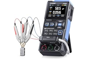 YUQIAOTIME FNIRSI LC1020E High Precision Digital Bridge LCR ESR Tester Resistance Capacitance Inductance Electronic Component Measurement